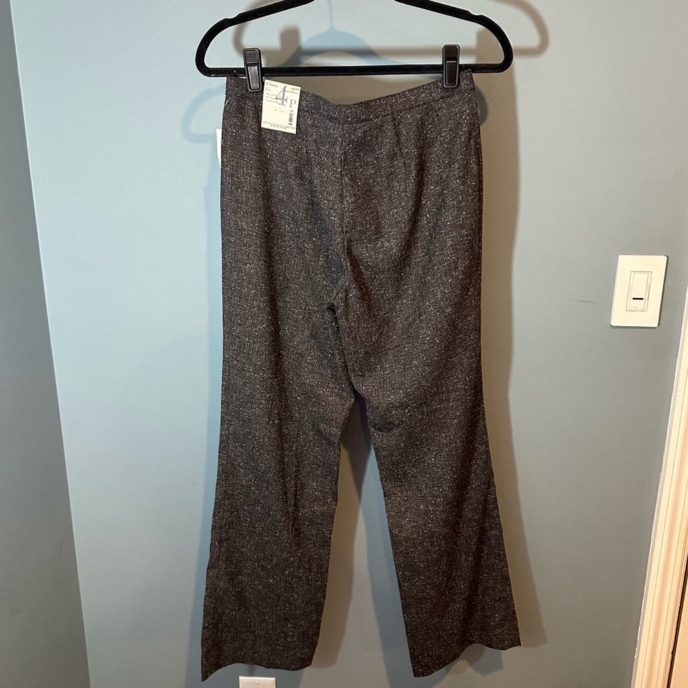 Focus 2000 Classic Fit Black/White Work Career Pants - Picture 3 of 7